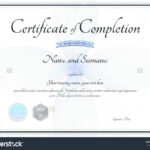 Of Clearance Sample Certificate Completion Construction In Certificate Of Completion Template Word