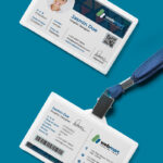 Office Id Card Design Psd | Psdfreebies With Id Card Design Template Psd Free Download