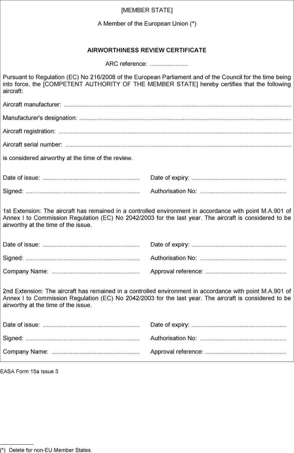 Official Journal L 362/2014 Within Practical Completion Certificate