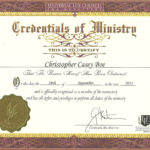 Ordination Certificate Template Example – Carlynstudio For Life Membership Certificate Templates