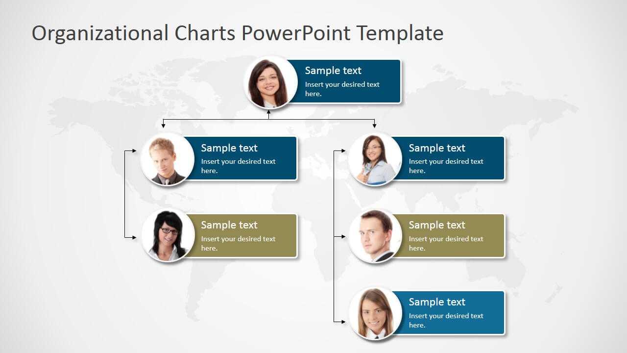 Organizational Charts Powerpoint Template – Slidemodel Inside Microsoft Powerpoint Org Chart Template