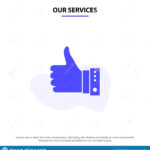 Our Services Like, Finger, Gesture, Hand, Thumbs, Up, Yes Intended For Decision Card Template