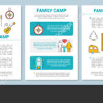 Parents And Children Country Camp Brochure Template Layout Inside Country Brochure Template