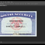 Pdf Social Security Card Template In Social Security Card Template Psd