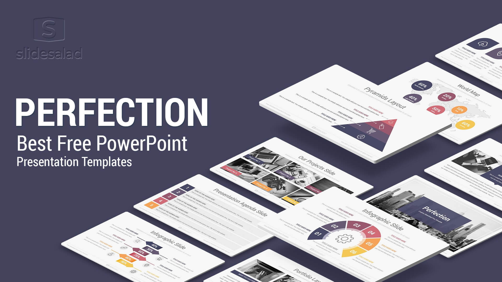Perfection Free Powerpoint Presentation Template – Free Download Regarding Business Card Template Powerpoint Free