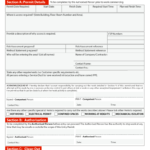Permit To Work Template For Carbonless Printing From £40 Intended For Electrical Isolation Certificate Template