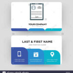 Personal Details, Business Card Design Template, Visiting In Personal Identification Card Template