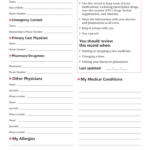 Personal Medication Record Template – Fill Online, Printable In Medication Card Template