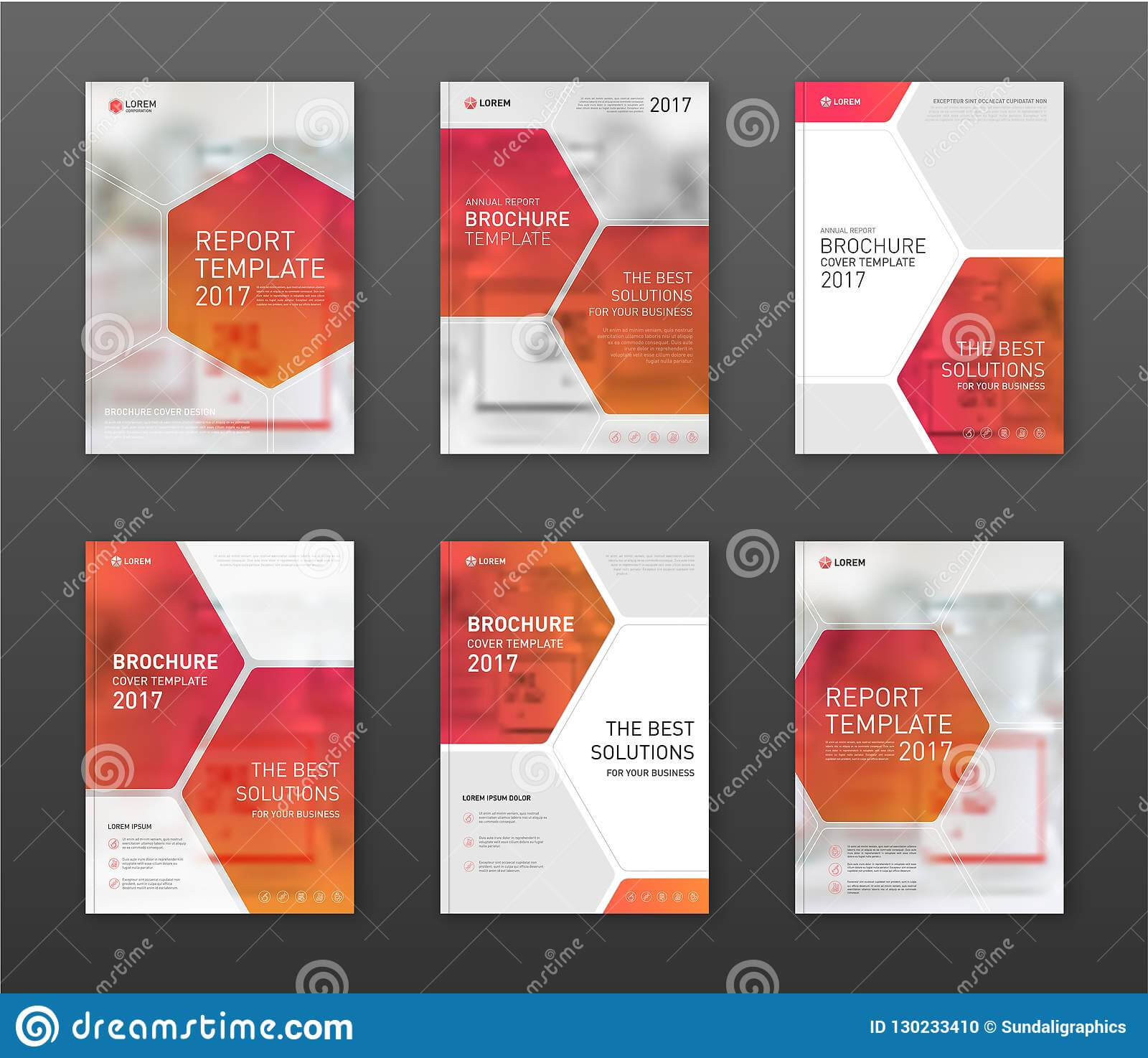 Pharmaceutical Brochure Cover Templates Set. Stock Vector Intended For Pharmacy Brochure Template Free