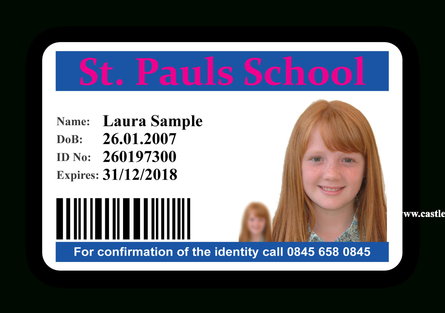 Photo Id Card Design To Suite Your Individual Needs Intended For High School Id Card Template