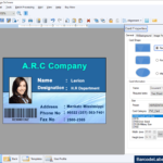 Photo Id Card Maker Free Software Demo Download Create in Faculty Id Card Template