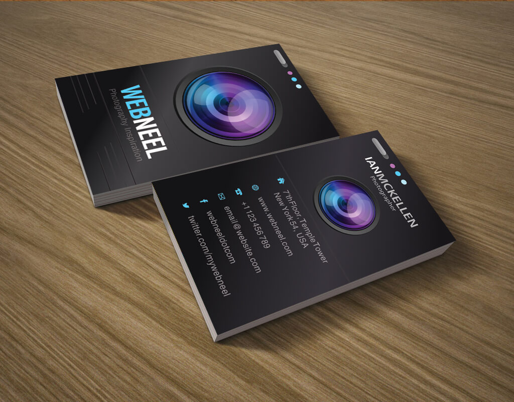 Photography Business Card Design Template 35 - Freedownload For Photography Business Card Templates Free Download
