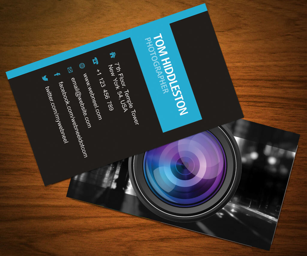 Photography Business Card Design Template 37 – Freedownload With Photography Business Card Templates Free Download
