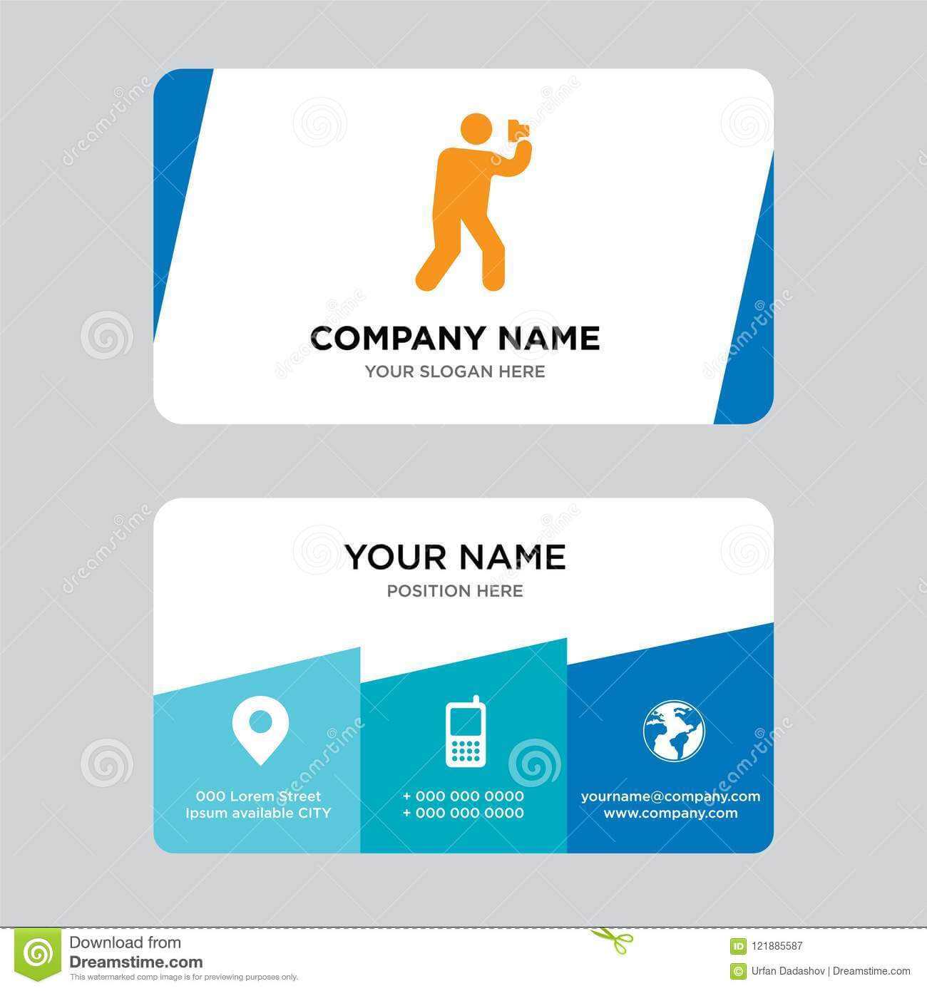Photography Business Card Design Template, Visiting For Your Throughout Photographer Id Card Template