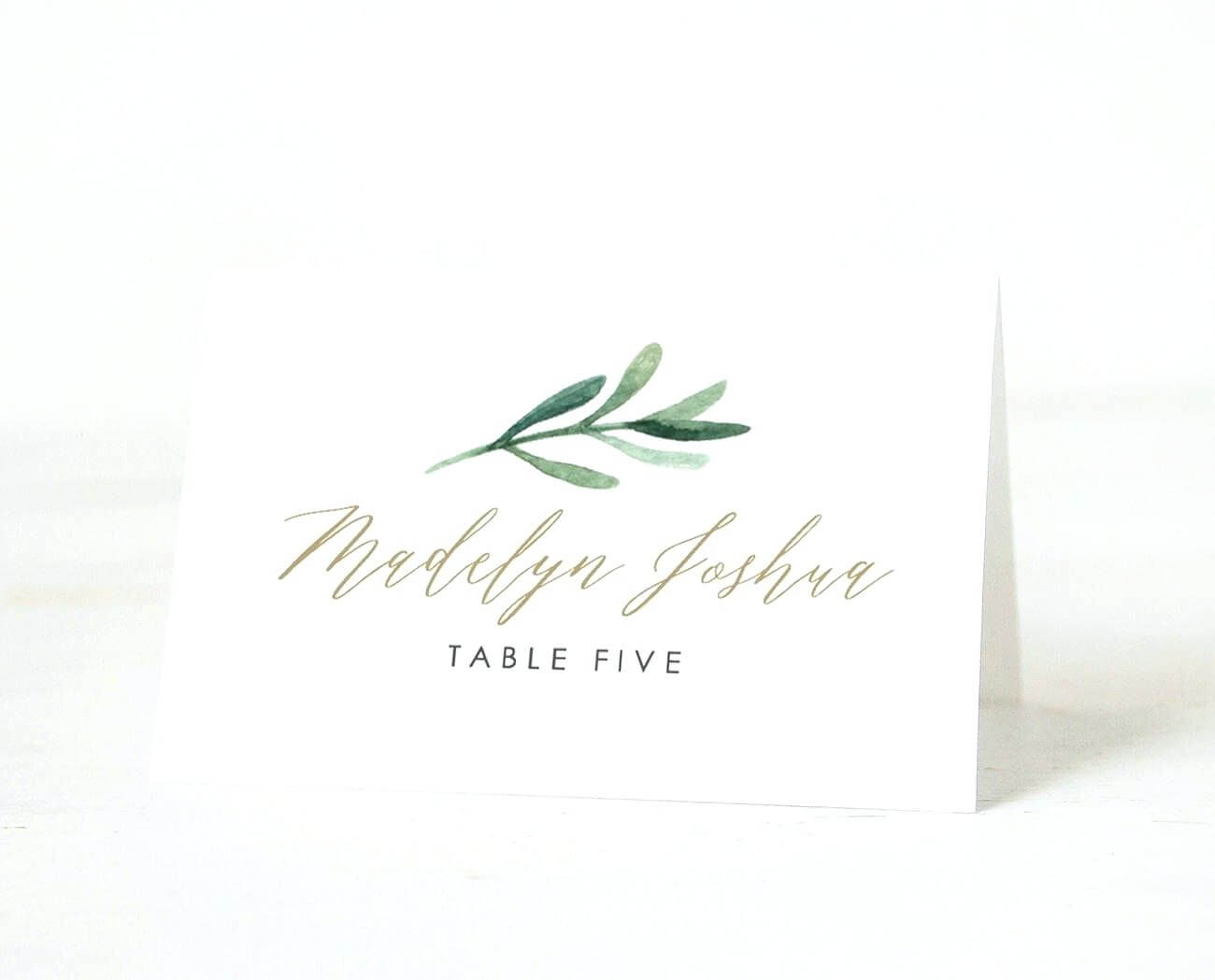 Place Setting Card Template – Bestawnings Throughout Place Card Setting Template