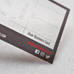 Plastic Card Template With Print Service | Rockdesign Intended For Transparent Business Cards Template