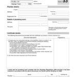 Plumbing Certificate Of Compliance Pdf – Fill Online In Certificate Of Compliance Template