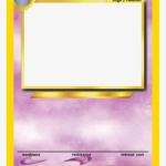 Pokemon Card Template Png - Blank Top Trumps Template with Top Trump Card Template