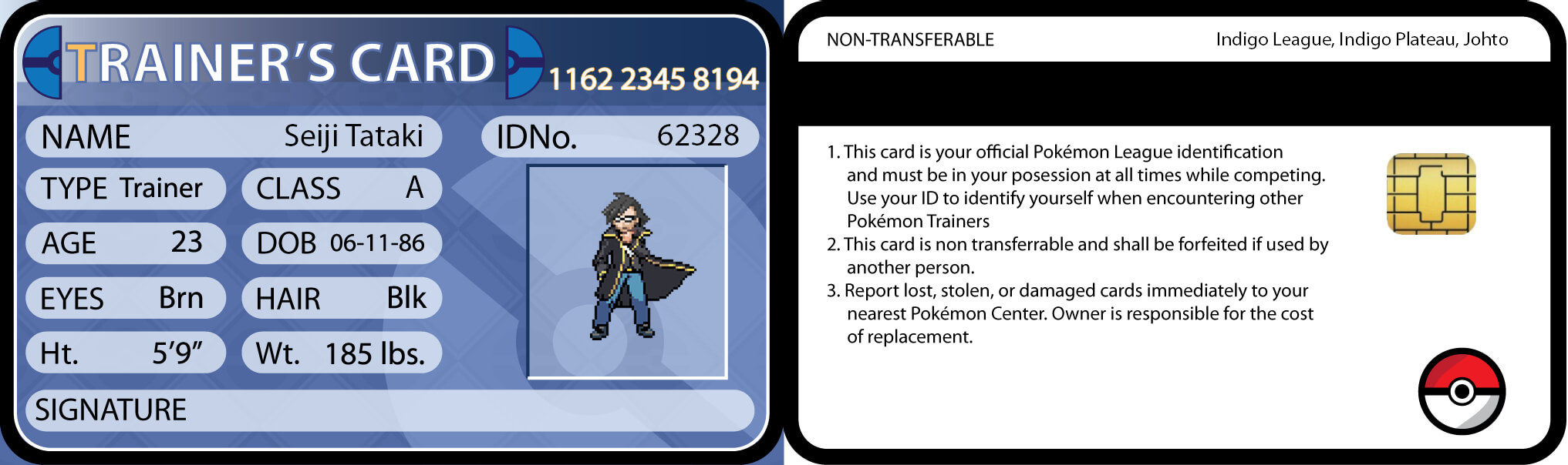 Pokemon Trainer Cardseijitataki On Deviantart Within Pokemon Trainer Card Template