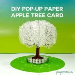 Pop Up Paper Apple Tree Card (3D Sliceform) – Jennifer Maker With Regard To Pop Up Tree Card Template