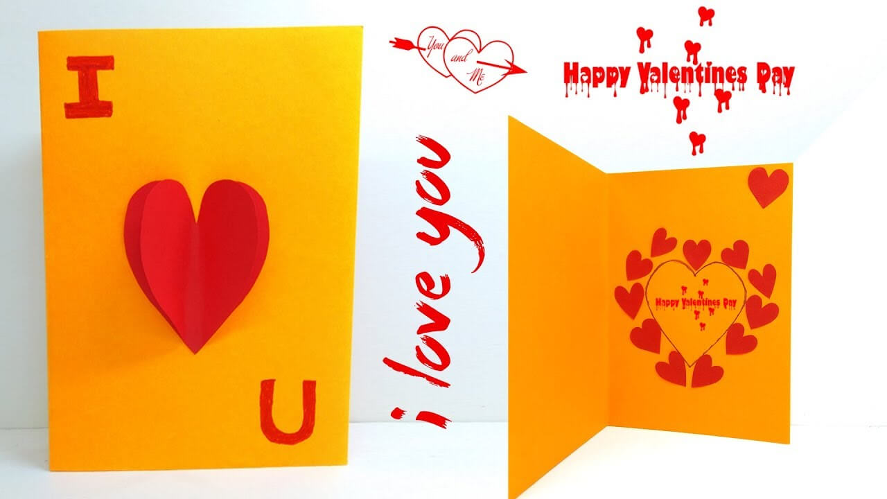 Pop Up Valentine Cards | Pop Up Card Templates | Love Pop Greeting Cards  #lina's Craft Club In I Love You Pop Up Card Template