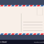 Post Card Template In Post Cards Template