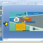 Powerpoint: Your Comic Frame Presentation Template Pertaining To Powerpoint Comic Template