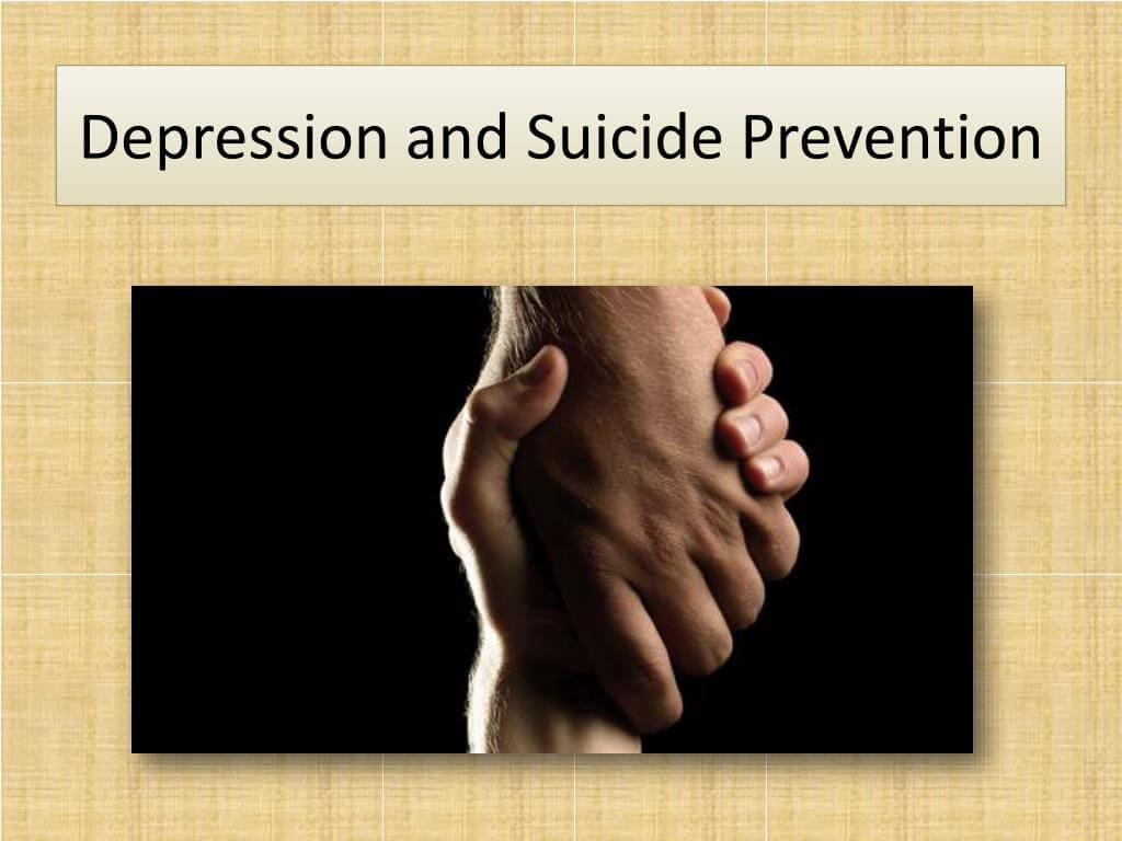 Ppt - Depression And Suicide Prevention Powerpoint Within Depression Powerpoint Template
