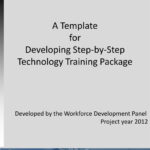 Ppt – Technology Training Template Powerpoint Presentation Pertaining To Fall Protection Certification Template
