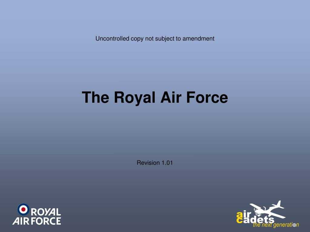 Ppt – The Royal Air Force Powerpoint Presentation, Free With Raf Powerpoint Template