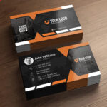 Premium Business Card Templates Free Psd – Psd Zone In Psd Visiting Card Templates