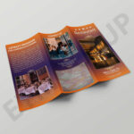 Premium Hotel Tri Fold Brochure Template Intended For Hotel Brochure Design Templates