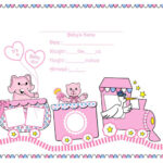 Printable Birth Certificate Clipart Pertaining To Baby Doll Birth Certificate Template