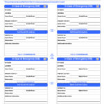 Printable Emergency Card | Template Business Psd, Excel Within Med Cards Template