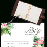 Printable Free Wedding Rsvp Template & Cards Microsoft Word For Free Printable Wedding Rsvp Card Templates