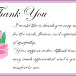 Printable Thank You Cards – Free Printable Greeting Cards Inside Sorry For Your Loss Card Template