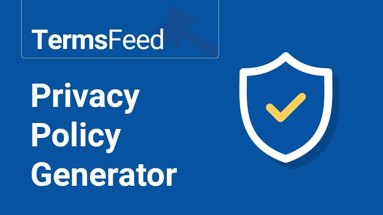 Privacy Policy Generator Within Credit Card Privacy Policy Template
