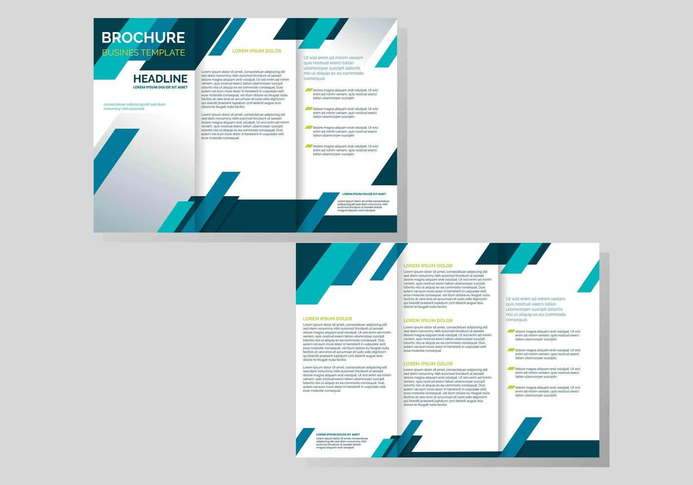 Professional Brochure Template Vector – Download Free Pertaining To Free Brochure Template Downloads