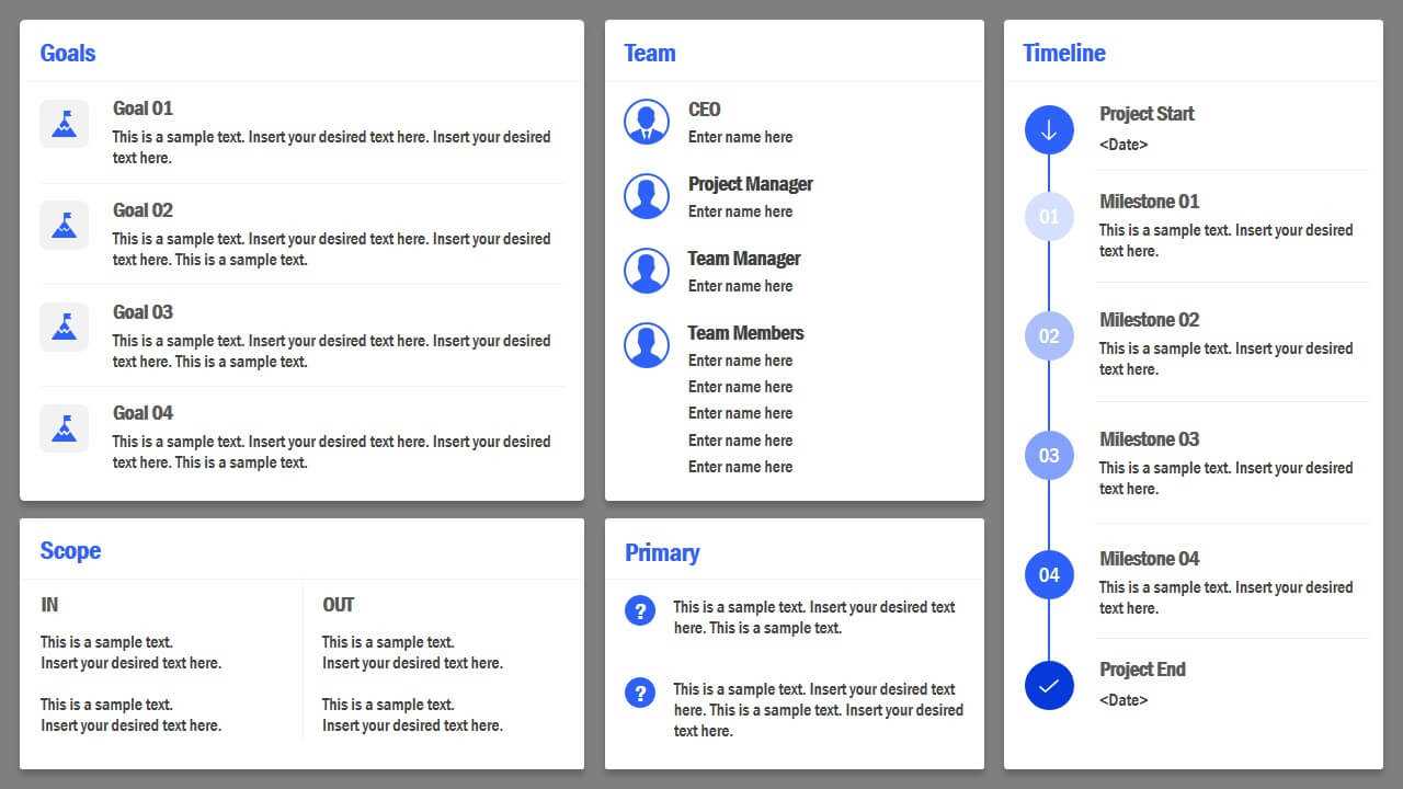 Project Charter Powerpoint Template Regarding Team Charter Template Powerpoint