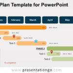 Project Plan Template For Powerpoint - Presentationgo with Project Schedule Template Powerpoint