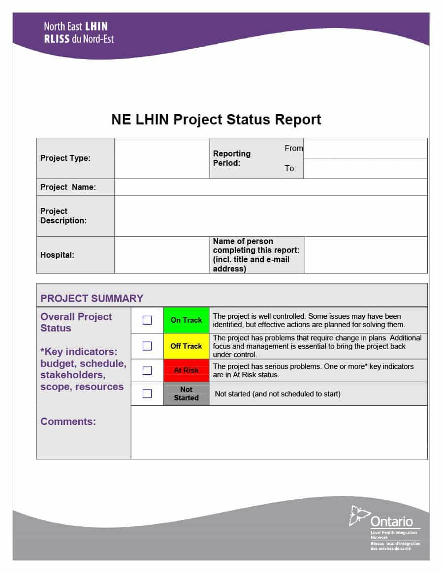 Project Status Report Templates – Papele.alimentacionsegura In Weekly Project Status Report Template Powerpoint
