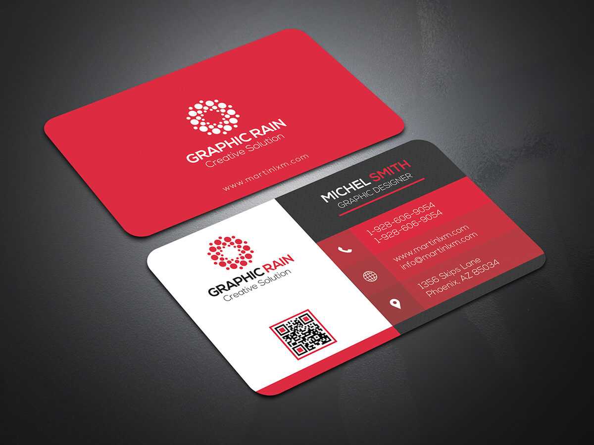 Psd Business Card Template On Behance Inside Template Name Card Psd