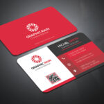Psd Business Card Template On Behance Intended For Photoshop Business Card Template With Bleed