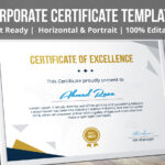 Psd Certificate Template On Behance Regarding Ownership Certificate Template