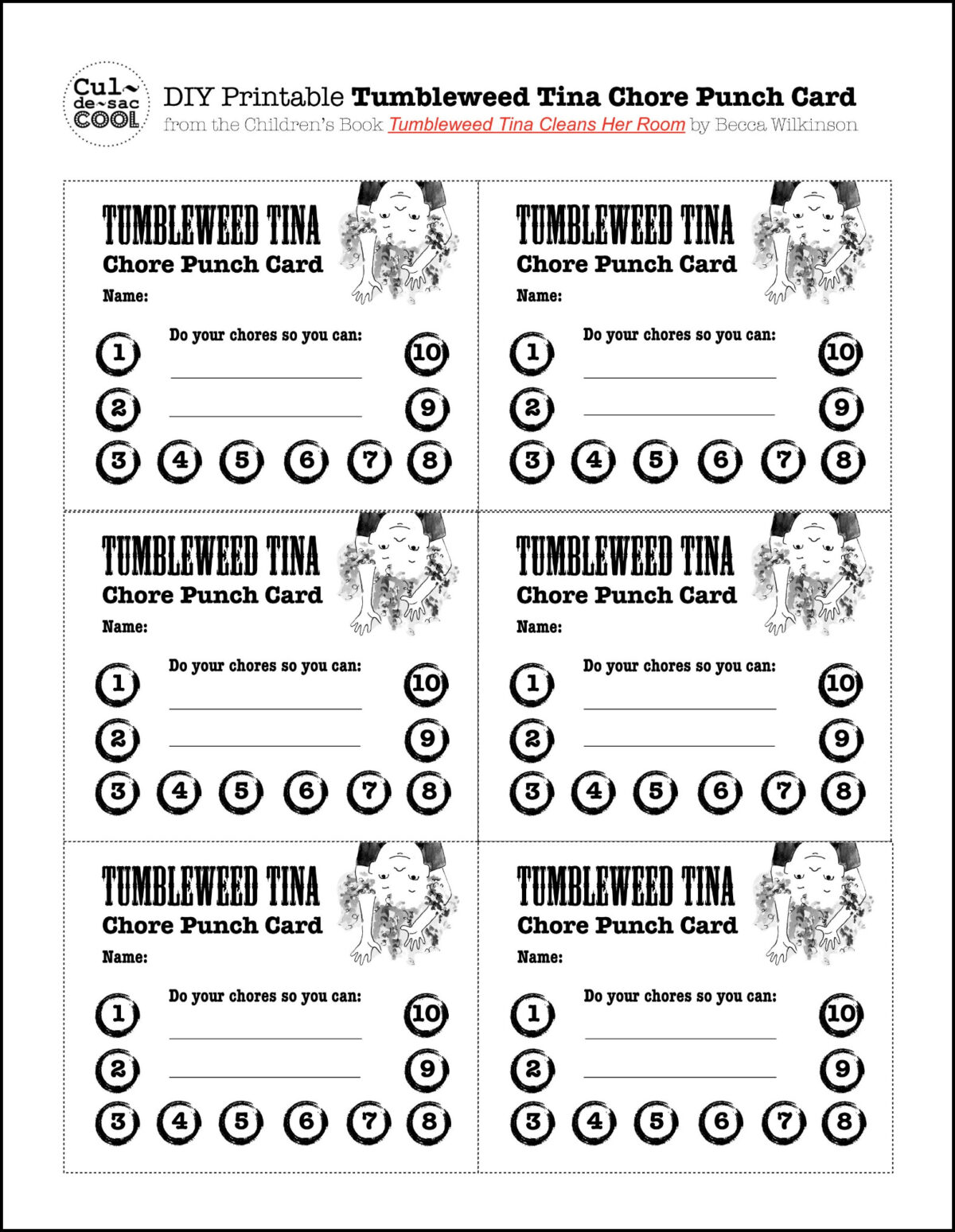 Free Printable Punch Card Template Sample Professional Templates