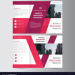 Purple Trifold Brochure Flyer Leaflet Templates With Free Online Tri Fold Brochure Template