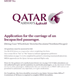 Qatar Airways Medical Form – Fill Online, Printable Intended For Fit To Fly Certificate Template