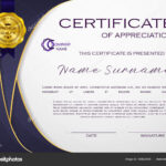 Qualification Certificate Appreciation Design Elegant Luxury Intended For Qualification Certificate Template