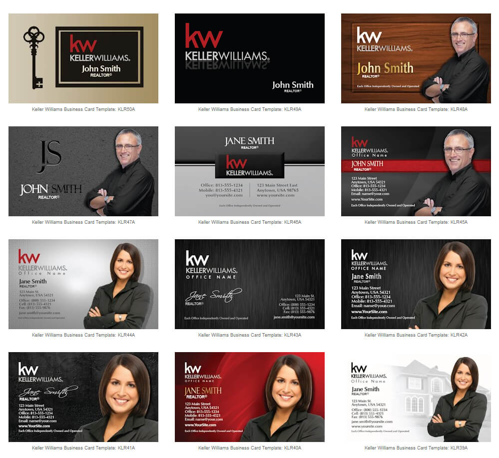 Real Estate Business Cards | The Best Of – Real Estate Within Keller Williams Business Card Templates