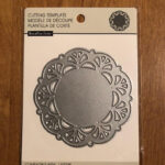 Recollections Doily Cutting Template Die 1 Piece 542688 Pertaining To Recollections Card Template